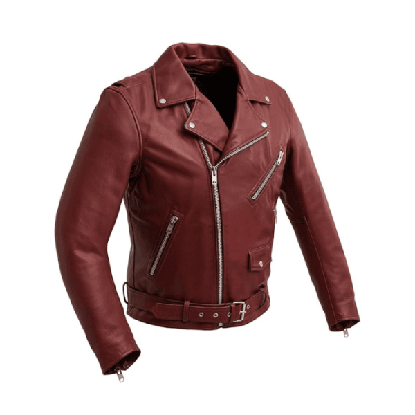 Rogue Belted Leather Motorcycle Jacket
